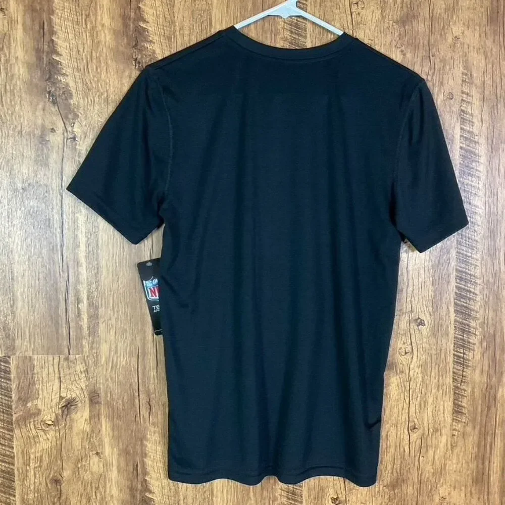 NWT NFL Team Apparel Steelers Black T-Shirt Youth Size Large Polyester - Picture 2 of 6